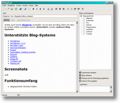 BlogDesk Screenshot