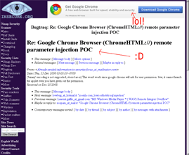 Unpassende Google Chrome Werbung